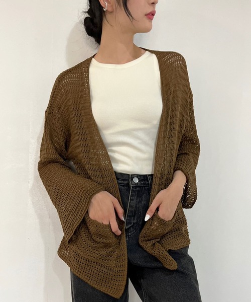 【Ballsey】Cashmere Collection フレアカーディガン Ballsey カーディガン Cashmere Collection フレアカーディガン