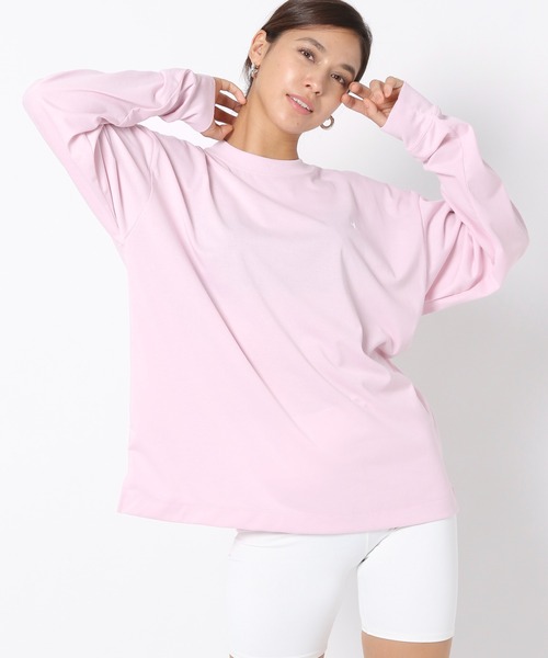 tシャツ 「HEREIAM」速乾／ミラーロゴロングスリーブ（ユニセックス） レディース メンズ HEREIAM tシャツ 「HEREIAM」速乾／ミラーロゴロングスリーブ