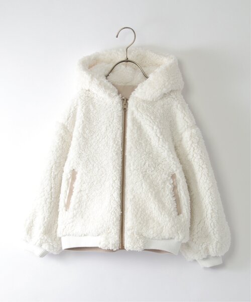 FISH&KIDS 花柄ボアジャケット リバーシブル　4-5y FISH&KIDS+ TEDDY BEAR REVERSIBLE JACKET – slow. editions