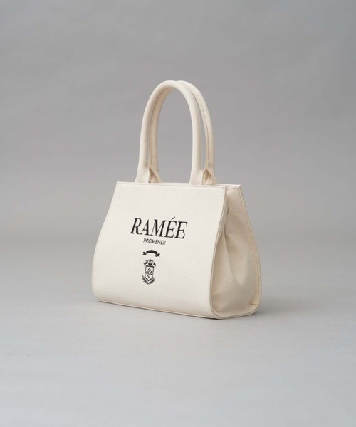one after another NICE CLAUP トートバッグ ロゴ刺繍キャンバス