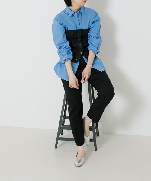 URBAN RESEARCH シューズ レザーポインテッドフラットシューズ