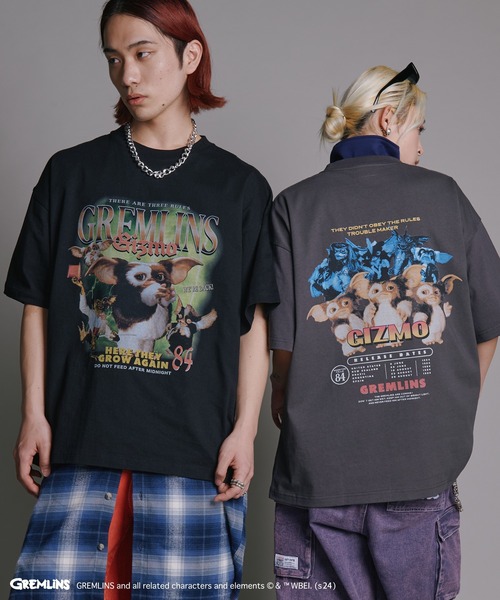 tシャツ 「GREMLINS/グレムリン」ギズモ ヒップホップテイスト BIG