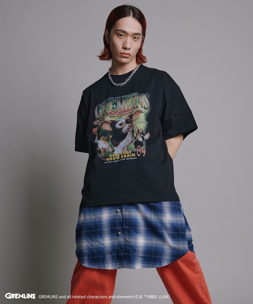 tシャツ 「GREMLINS/グレムリン」ギズモ ヒップホップテイスト BIG