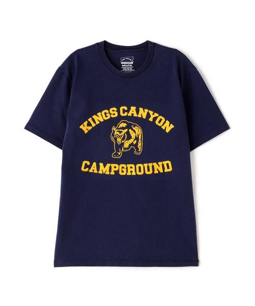 MIXTA KINGSCANYONロゴTシャツ BEAVER tシャツ MIXTA/ミクスタ CREW KINGS CANYON Tシャツ