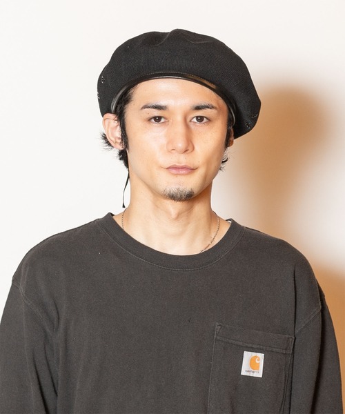 CA4LA（カシラ） 帽子 ベレー帽 MILITARY BERET CS メンズ レディース