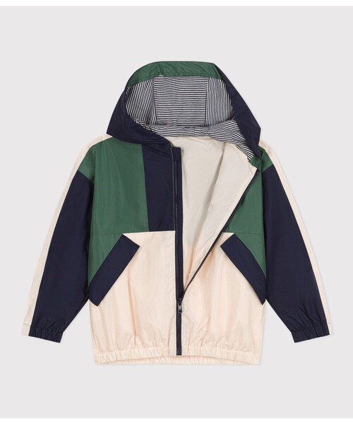 PETIT BATEAU（プチバトー） マウンテンパーカー アウター カラー