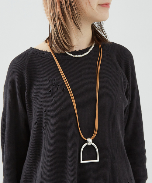 【CXC/シーエックスシー】シルバー*レザーネックレス CXC ネックレス 「CXC/シーエックスシー」レザーシルバー