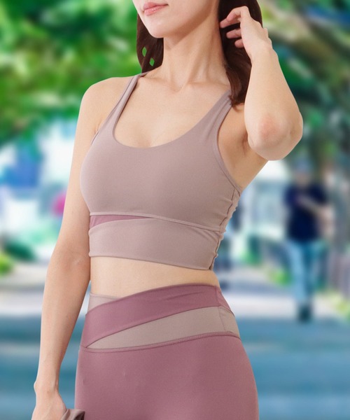 3SETバイカラースイムウェア　38 送料無料・即納】bicolor swim wear set〔バイカラースイム