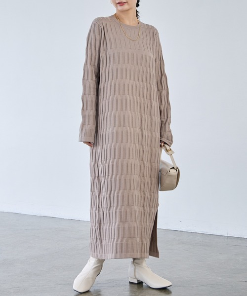 LAVEANGE（ラビアンジェ） ワンピース 「洗える」イレギュラー