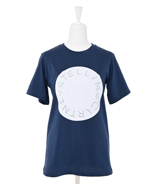 tシャツ 「STELLA McCARTNEY」オーバルロゴTシャツ レディース