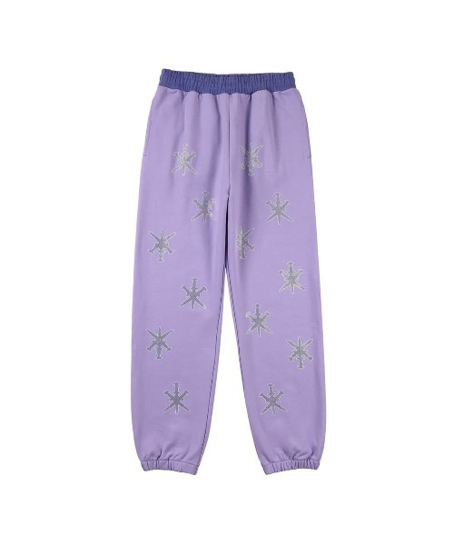 UNKNOWN (アンノン) DAGGER JOGGER スウェット パンツ 長ズボン ラインストーン S ブラック メンズ/004 UNKNOWN LONDON（アンノウン・ロンドン）の「【UNKNOWN LONDON