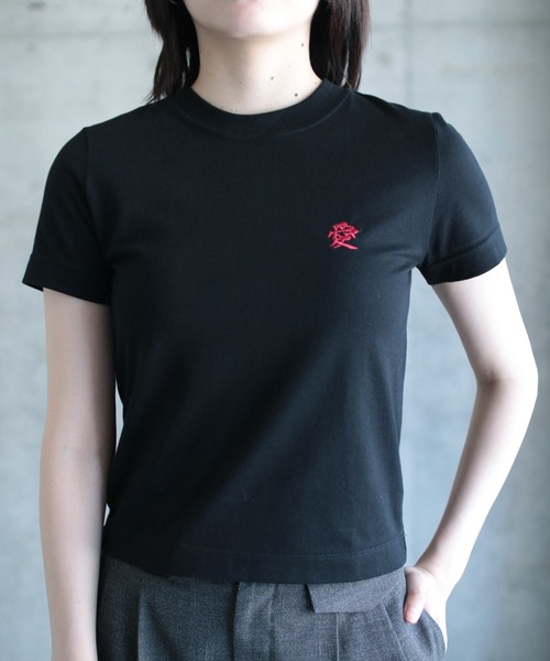 tシャツ LOVE AND LIE EMBROIDERY H/S TEE レディース LOVE AND LIE EMBROIDERY H/S TEE | k3 online store