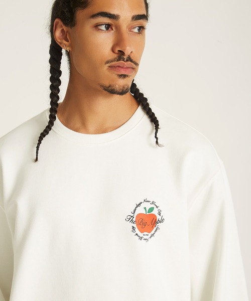 Saturdays NYC tシャツ BOWERY THE BIG APPLE CREW メンズ : ZOZOTOWN 
