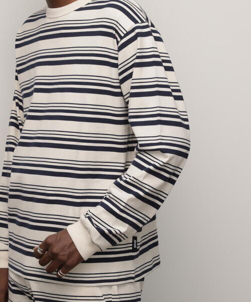 Tシャツ・カットソー teket Drying Stripe Tee 5FT2256 teket(テケット) Tシャツ・カットソー(レディース) - 海外通販の