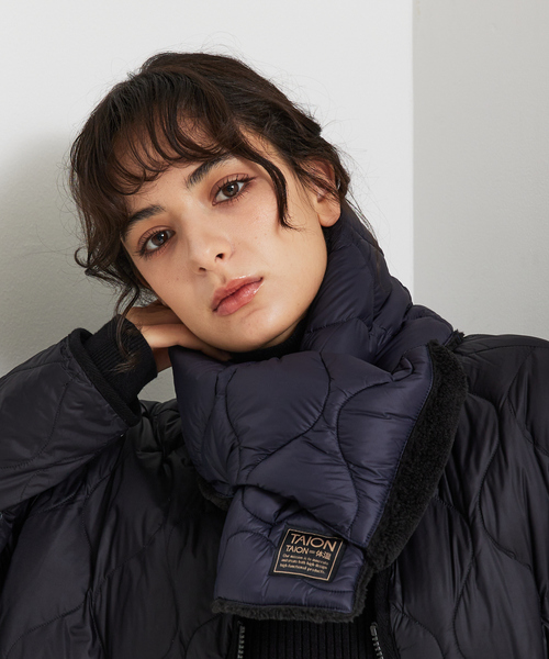 TAION（タイオン） マフラー 「WEB限定」TAION/タイオン リバーシブル