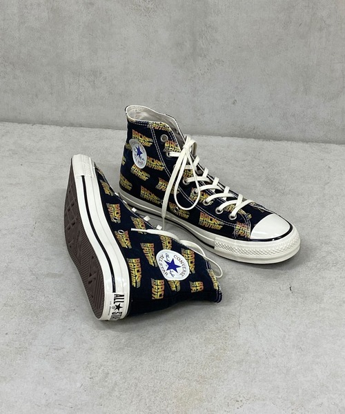 国内配送 CONVERSE ALL STAR US LG HI BACK TO THE FUTURE BLACK CONVERSE ALL STAR US LG HI / BACK TO THE FUTURE BLACK