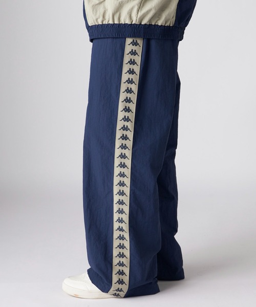 Kappa（カッパ） パンツ バンダテープ ナイロン トラックパンツ (ユニ