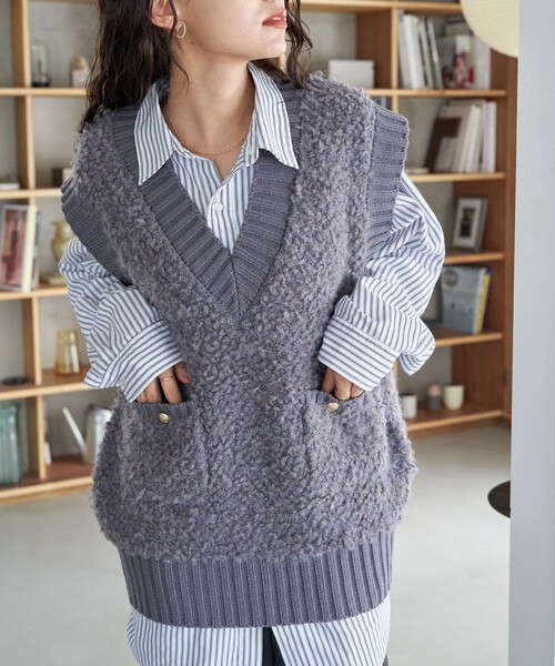 FREAK'S STORE（フリークスストア） ニット セーター ブークレ