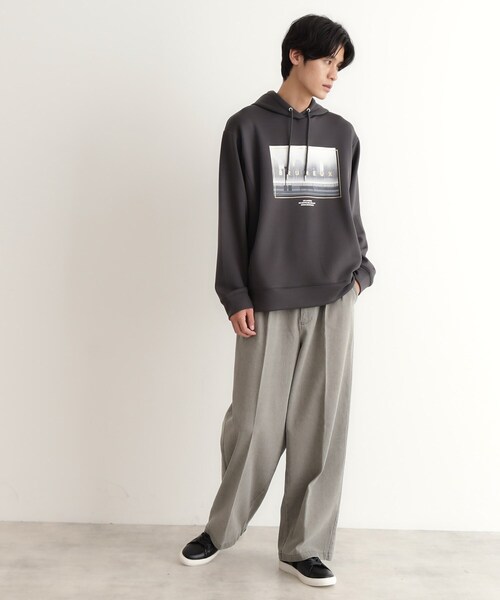 ち ページ wjk スラックス denim pin-tuck slacks メンズ : ZOZOTOWN Yahoo