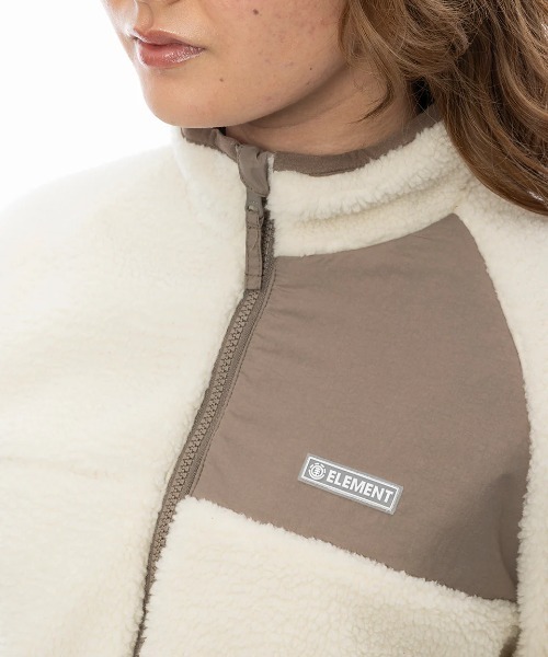 ELEMENT eden ブルゾン アウター ELEMENT レディース BOA JACKET WOMEN