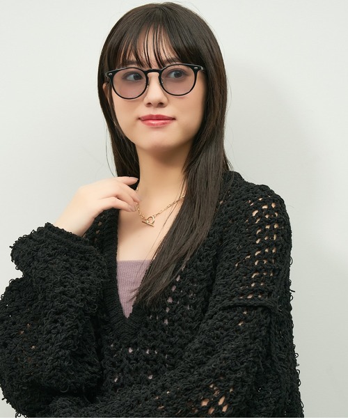 新品未使用 Zoff ゾフ 辺見えみり dill 眼鏡 サングラス ブラック 辺見えみりさんコラボ】【WEB限定】ボストン型 サングラス│Zoff