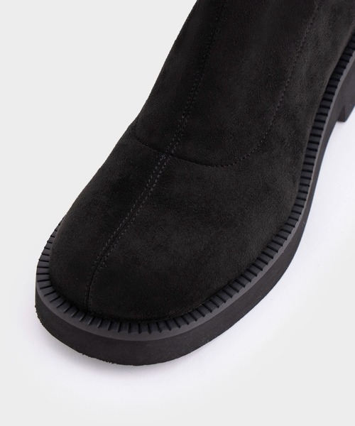 CHARLES ＆ KEITH ブーツ チャンキーソール ロングブーツ