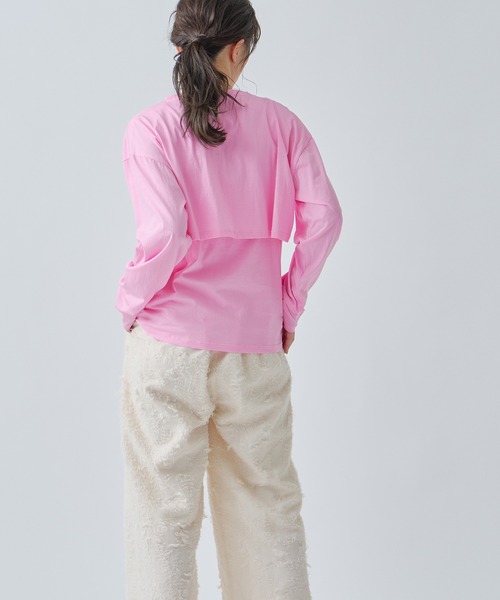 tシャツ 「WHYTO. / ホワイト」 LAYERED SET TEE レディース WHYTO tシャツ 「WHYTO. / ホワイト」 LAYERED SET TEE