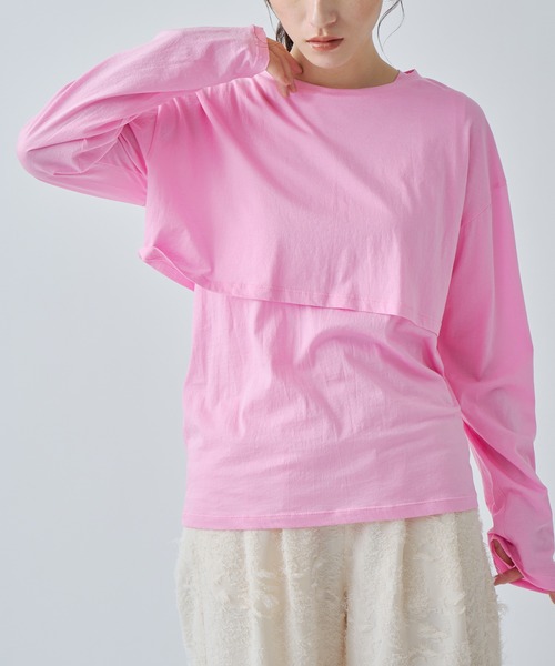 WHYTO tシャツ 「WHYTO. / ホワイト」 LAYERED SET TEE