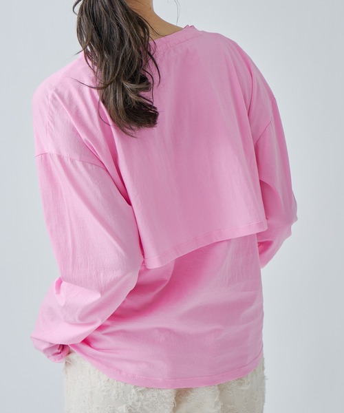 tシャツ 「WHYTO. / ホワイト」 LAYERED SET TEE レディース WHYTO tシャツ 「WHYTO. / ホワイト」 LAYERED SET TEE