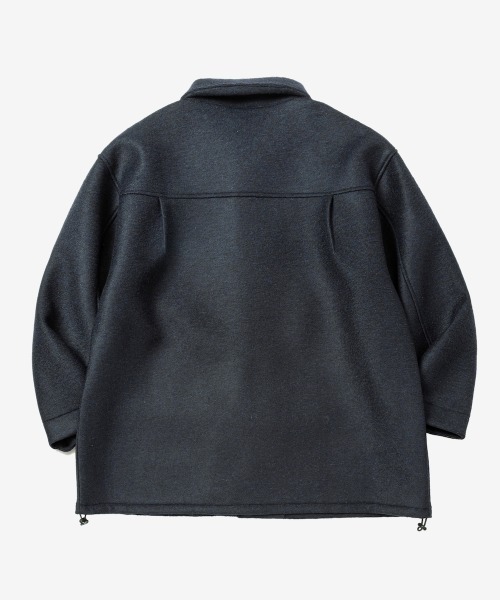 rehacer（レアセル） ブルゾン アウター : Wool Bonding Coach Jacket