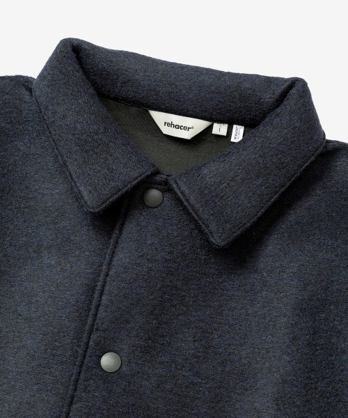 rehacer（レアセル） ブルゾン アウター : Wool Bonding Coach Jacket
