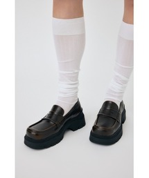 moussy PLATFORM ローファー ブラウン プラットフォーム PLATFORM ローファー（ローファー）｜MOUSSY（マウジー）の