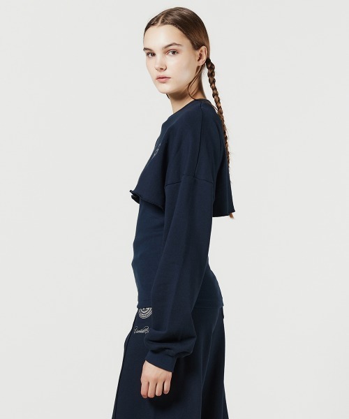 新品 DOUBLE STANDARD CLOTHING スウェット プルオーバー DOUBLE STANDARD CLOTHING（ダブルスタンダードクロージング