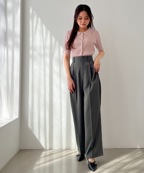 【新品未使用】21年春夏モデル パンツ レディース 楽天市場】パンツ レディース 千鳥格子 きれいめ 夏 涼しい M L