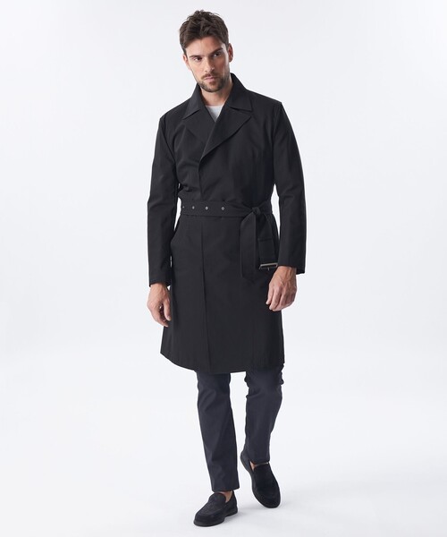 EPOCA UOMO トレンチコート コート ポリエステルアシンメトリー