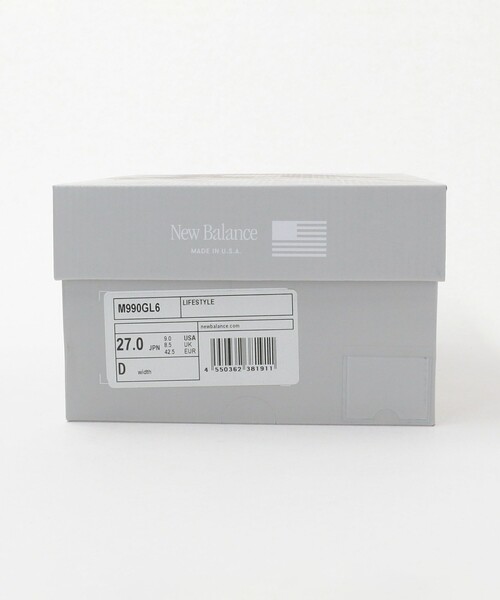 スニーカー 「New Balance」 Made in USA 990v6/スニーカー メンズ | New Balance | 20