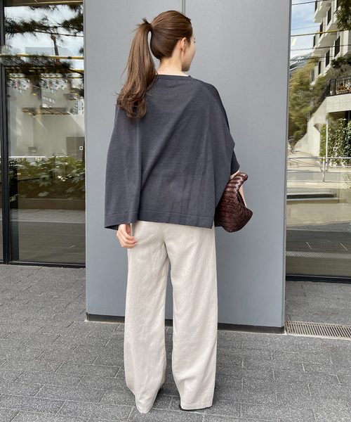 FRAMeWORK パンツ 「WEB限定追加」レーヨンリネンツイルドロスト