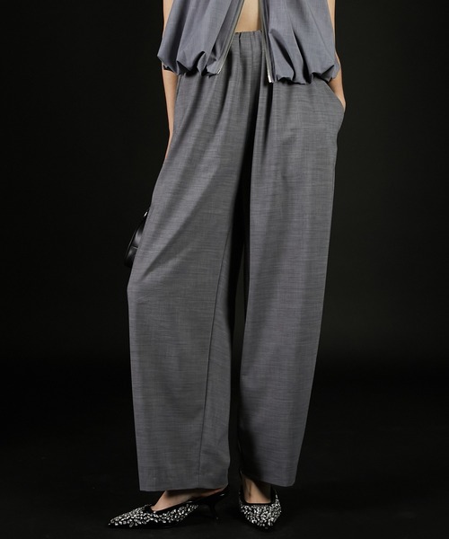 パンツ PRANK PROJECT Front Gathered Easy Pants Front Gathered Easy Pants