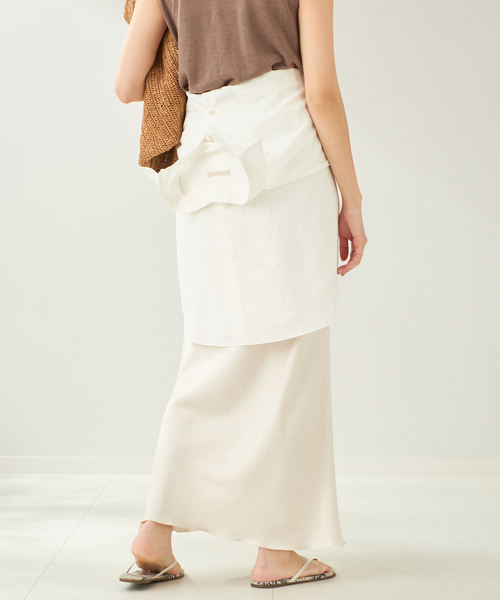 Plage SATIN Fluid スカート plage スカート SATIN FLUID : ZOZOTOWN Yahoo!店 - 通販