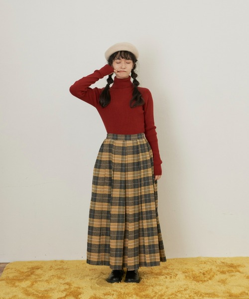 「MERLOT」 タートルネックニット FREE マスタード レディース_画像6