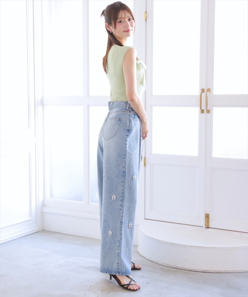AND COUTURE ジーンズ デニム デニムパンツ ビジュータック
