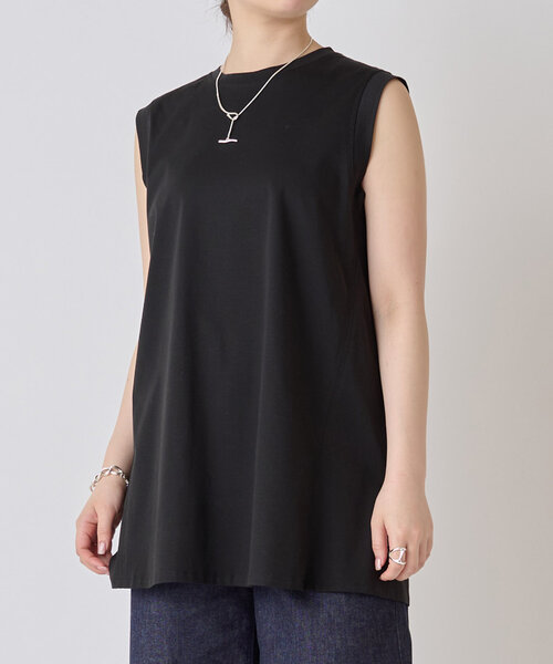 tシャツ ノースリーブカットソー レディース