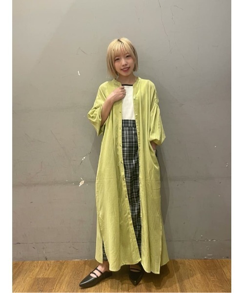 CRAFT STANDARD BOUTIQUE シャツワンピース ジョーゼット