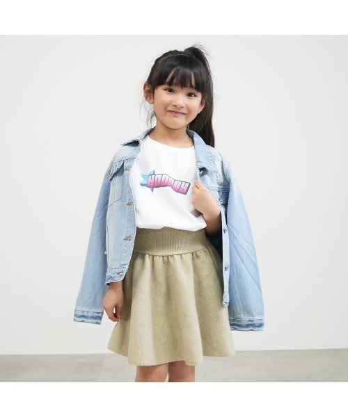 tシャツ レインボーHoorayロゴ キッズ Tシャツ キッズ 子供服 女の子 | ブランド登録なし | 03