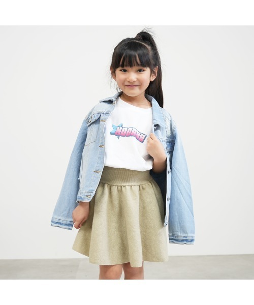 tシャツ レインボーHoorayロゴ キッズ Tシャツ キッズ 子供服 女の子 | ブランド登録なし | 04