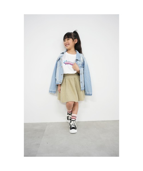 tシャツ レインボーHoorayロゴ キッズ Tシャツ キッズ 子供服 女の子 | ブランド登録なし | 05