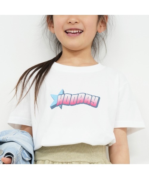 tシャツ レインボーHoorayロゴ キッズ Tシャツ キッズ 子供服 女の子 | ブランド登録なし | 10