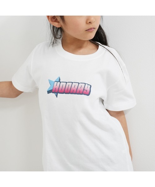 tシャツ レインボーHoorayロゴ キッズ Tシャツ キッズ 子供服 女の子 | ブランド登録なし | 16