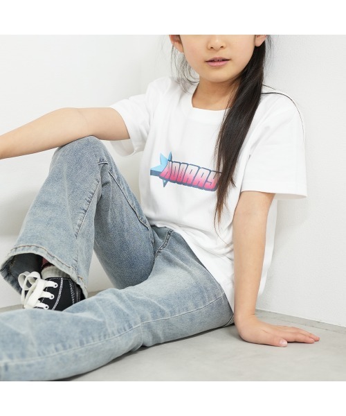 tシャツ レインボーHoorayロゴ キッズ Tシャツ キッズ 子供服 女の子 | ブランド登録なし | 18