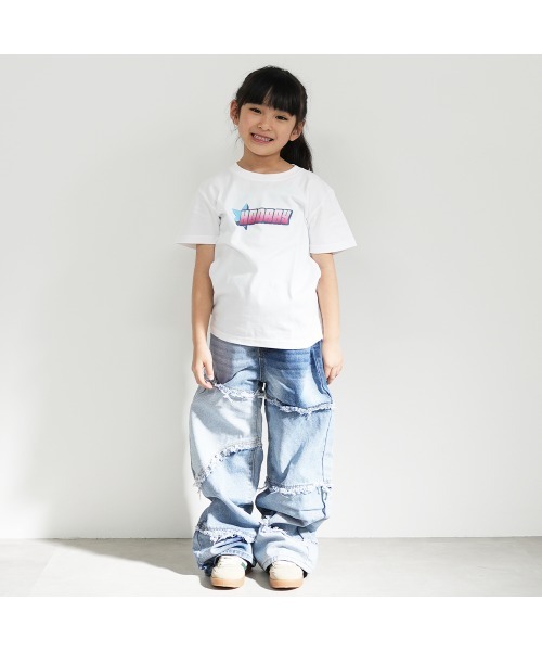 tシャツ レインボーHoorayロゴ キッズ Tシャツ キッズ 子供服 女の子 | ブランド登録なし | 19